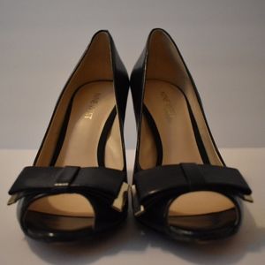 Nine West open toe pumps